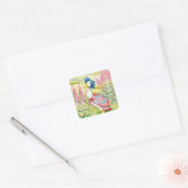 Sticker Carré “Jemima Puddle Duck” by Beatrix Potter (Enveloppe)