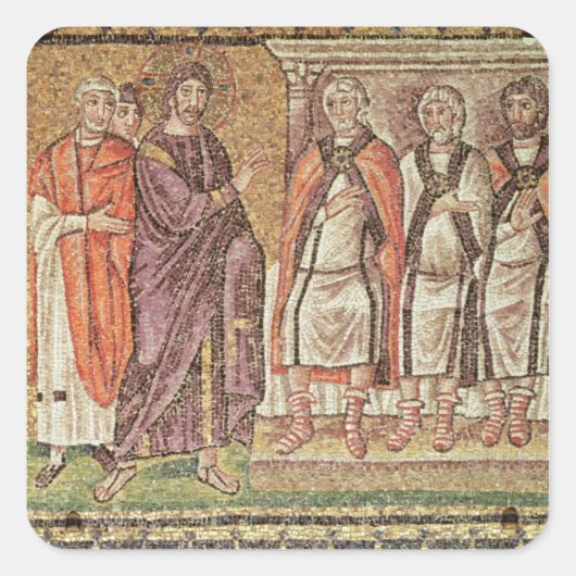 Sticker Carré Jésus avant Caiphus (Devant)