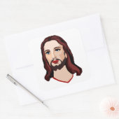 STICKER CARRÉ JESUS CHRIST (Enveloppe)