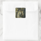 Sticker Carré Jésus de douze ans dans le Temple, 1879 (Sac)