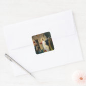 Sticker Carré Jésus de Lazare par Carl Bloch (Enveloppe)