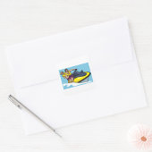 Sticker Carré Jetski Fun