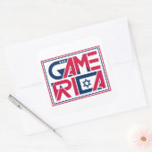 Sticker Carré Jeu Armée d'Amérique (Enveloppe)