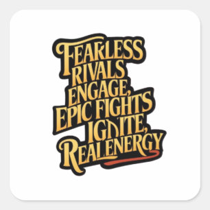 Sticker Carré Jeu Smart Warriors