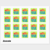 Sticker Carré Jeu terminé (Feuille)