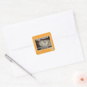 Sticker Carré J'irai vers Yu ! Vous m'avez manqué ! (Enveloppe)