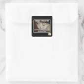 Sticker Carré J'irai vers Yu ! Vous m'avez manqué ! (Sac)