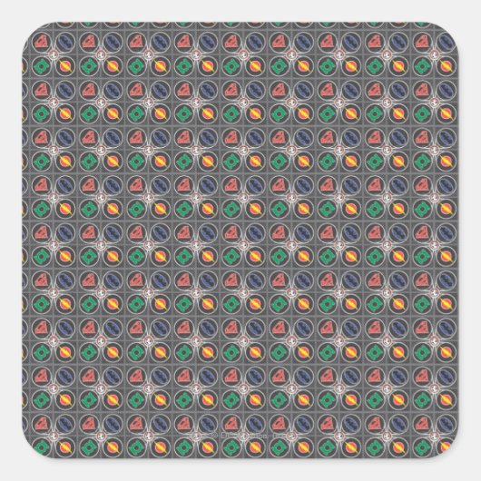 Sticker Carré JL Core Supreme 9 (Devant)