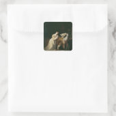 Sticker Carré Joanna le Mad avec Philip I le Handsome (Sac)