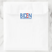Sticker Carré Joe Biden a rendu l'Amérique bleue (Sac)