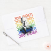 Sticker Carré Joe Biden Pride (Enveloppe)