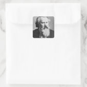 Sticker Carré Johannes Brahms, 1879 (Sac)