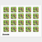 Sticker Carré John 15:5 (Feuille)