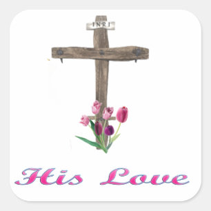 Sticker Carré john 3:16