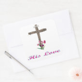 Sticker Carré john 3:16 (Enveloppe)