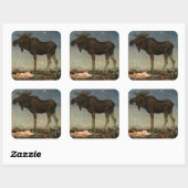 Sticker Carré John Bauer - Skutt par Tuvstarr 1913 (Feuille)