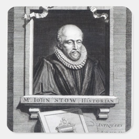 Sticker Carré John Stow (Devant)