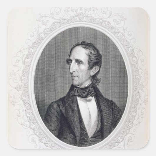 Sticker Carré John Tyler (Devant)