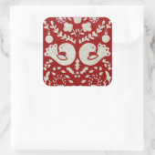 Sticker Carré Joie de Noël II (Sac)