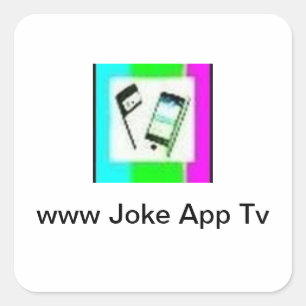 Sticker Carré jokeAppTv
