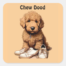 Joli Goldendoodle Chien Chien Chien Avec Chaussure
