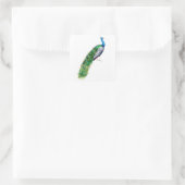 Sticker Carré Joli Peacock (Sac)