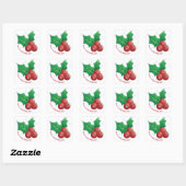 Sticker Carré Jolly Holly (Feuille)