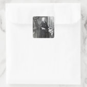 Sticker Carré Jonathan Swift, gravé par Andrew Miller, 1743 (Sac)