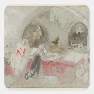 Sticker Carré Joseph Mallord William Turner Service dans la ch