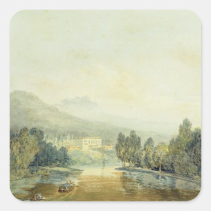 Sticker Carré Joseph Mallord William Turner   Villa Salviati sur