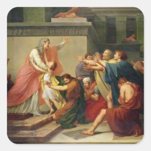 Sticker Carré Joseph reconnu par ses frères