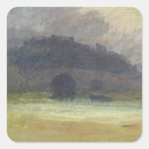 Sticker Carré Joseph William Turner Paysage du soir