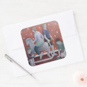 Sticker Carré Jouer 2010 (Enveloppe)