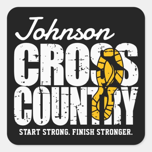 Sticker Carré Joueur d'équipe d'exécution d'AJOUT TEXTE inter-pa (Devant)