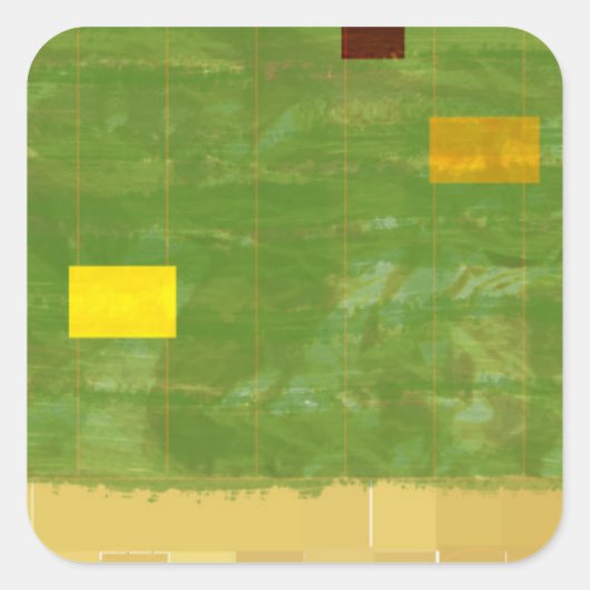 Sticker Carré Jour de la Genèse 3 : Végétation 2014 (Devant)