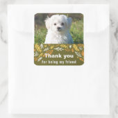 Sticker Carré Jour de l'amitié (Sac)