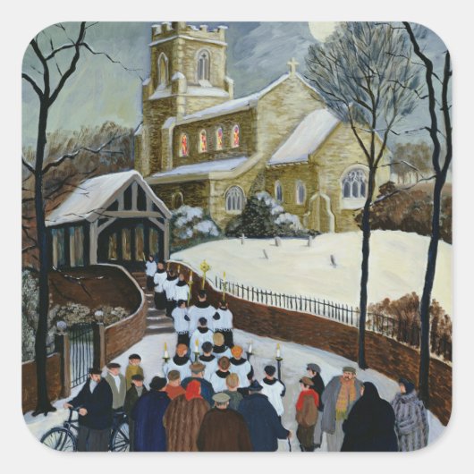 Sticker Carré Jour du salut (Devant)