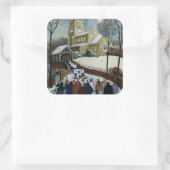 Sticker Carré Jour du salut (Sac)