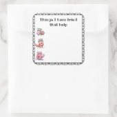 Sticker Carré Journal de santé 'Thèmes qui aident' (Sac)