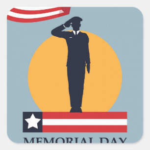 Sticker Carré Journée commémorative