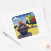 Sticker Carré Journée du séchage 2007 (Enveloppe)