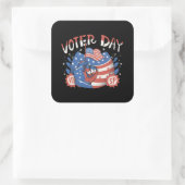 Sticker Carré Journée nationale d'inscription des électeurs (Sac)