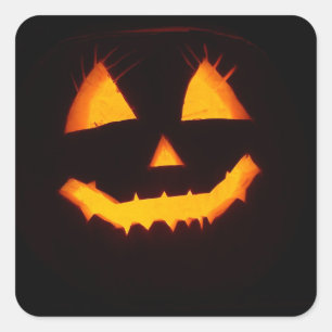 Sticker Carré Joyeuse journée Halloween pour la meilleure maman