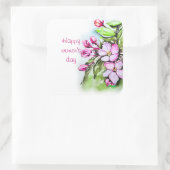 Sticker Carré Joyeux anniversaire (Sac)