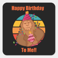 Joyeux anniversaire Bigfoot Cupcake