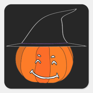 Sticker Carré Joyeux Halloween
