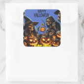 Sticker Carré Joyeux Halloween (Sac)