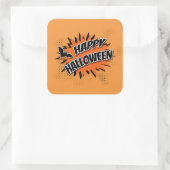 Sticker Carré Joyeux Halloween (Sac)
