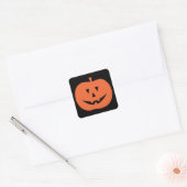 Sticker Carré Joyeux Halloween | Cute Jack-o'-lantern (Enveloppe)