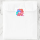 Sticker Carré Joyeux Holi (Sac)